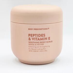 Body Prescriptions Peptides & Vitamin E Soothing Exfoliting Body Scrub- 23.63 oz